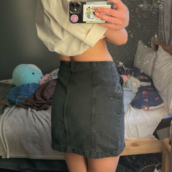 black denim skirt - Picture 2 of 3